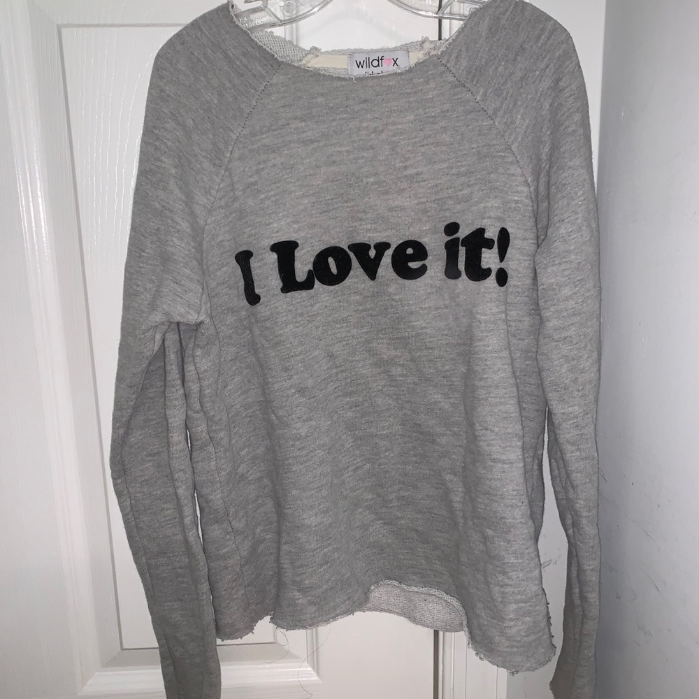 Wild fox kids sweater